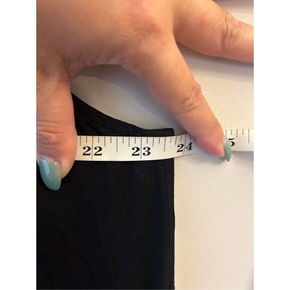 Eileen Fisher A-line midi jersey Jumper Dress sz L Lagenlook pockets layered - Picture 9 of 12